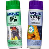 Zestaw Nikwax Tech Wash+Tx Direct Wash-In 2X300Ml