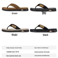 AIZOMR Spring/Summer Men's Odorless Soft EVA Flip-Flops,  Stepped in Poop  Feel, Hot Seller. 39 ruda