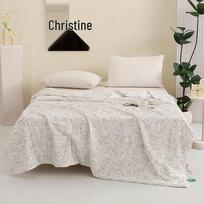 Sophie Garden Mint Cooling Summer Quilt