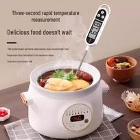 High-Precision Digital Food Thermometer for Baking, Water, Oil, Milk & Baby Kitchen Use