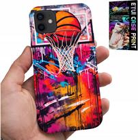 Etui Do Iphone 12 Mini - Koszykówka Nba Uliczne Graffiti Kosz Fan