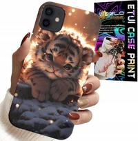Etui Do Iphone 12 Mini - Z Nadrukiem Słodki Tygrysek Obudowa Case