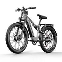 Shengmilo S600 Electric Bike Adult 2000W Dual Motor Fat Tire Ebike 48V17.5AH Electric Bicycles 26 inch Electric Mountain Bike S600-2000W48V17.5Ah