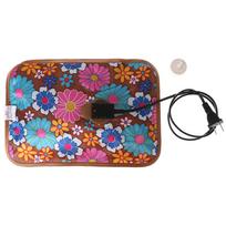1set  Rechargeable Electric Hot Water Bottle Hand Warmer Heater Bag For Winter Color Random
