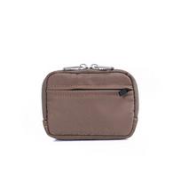 RFID Anti-theft Men Wallet Card Holder Mini Earbuds Storage Bag Practical Nylon Coin Purse  Girls chaki