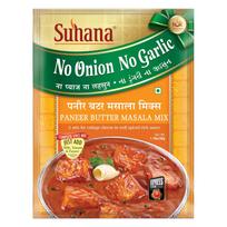 Suhana Paneer Butter Spice Mix No Onion No Garlic 50 g Pouch Easy Curry Cooking Blend Pack Of 8 Meals