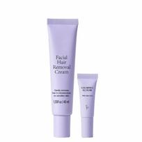 Non-irritating Facial Hair Removal Cream Smoothing Depilatory Cream  Removes Facial Hair 1set