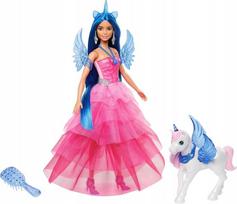 Barbie Sapphire Skrzydlaty Jednorożec Hrr16