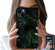Etui Do Iphone 14 Plus - Eleganckie Liście Modne Wzory Na Case