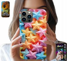 Etui Do Iphone 13 Pro - Kolorowe Gwiazdki Gwiazda Futerał +Folia