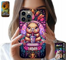 Etui Do Iphone 13 Pro - Słodka Kapibara Z Szejkiem, Super Wzory