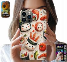 Etui Do Iphone 13 Pro - Słodkie Uśmiechnięte Sushi Obudowa Case