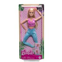 Barbie. Lalka Made To Move Blond Włosy