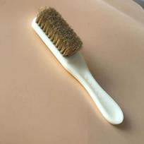 Pig Hair Brush, Soft Hair Decorative Brush,patina Cleaning and Dust Removal Brush, Walnut Jade Decorative Tool Brush, Shoe Brush