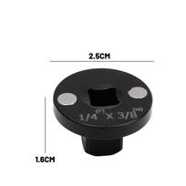 Low-Profile Impact Drive Socket Adapter Set Power Tool Parts Auto Repair Accessories 1/4 To 3/8 Inch Drive Ratchet Converter