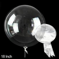 10pcs Transparent Popo Bubble Balloon Transparent inflatable helium balloon bounce out blitz Wedding birthday party decoration 10pcs