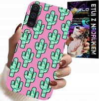 Etui Do Samsung Galaxy A70 - Kaktusy, Kaktus Na Różowym Tle + Folia