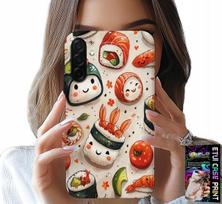 Etui Do Samsung Galaxy A36 5G - Słodkie Uśmiechnięte Sushi Obudowa Case