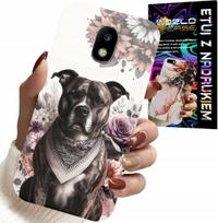 Etui Do Samsung Galaxy J5 2017 - Pitbull Groźne Psy Futerał Plecki Case