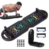 Multifunctional T-shaped Push-up Board Set for Home Fitness - Chest & Abdominal Exercise Stand