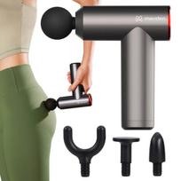 Inteligentny Pistolet Do Masażu Massage Gun Mocny Masażer Meriden 4 Głowice