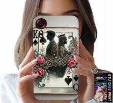 Etui Do Samsung Galaxy Xcover 7 - Karta Król Królowa Poker Karty + Szkło