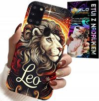 Etui Do Samsung Galaxy A21S - Lew, Znak Zodiaku Astronomia, Case + Szkło