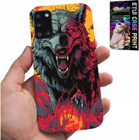 Etui Do Samsung Galaxy A21S - Wilk Wilki Wataha Super Wzory Case + Szkło