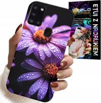 Etui Do Samsung Galaxy A21S - Różowa Stokrotka Kwiaty Pokrowiec Case