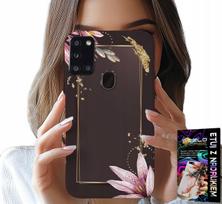 Etui Do Samsung Galaxy A21S - Kwieciste Eleganckie Wzory Obudowa