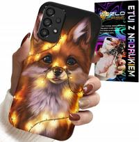 Etui Do Samsung Galaxy A23 5G - Słodki Lisek Zwierzęta Leśne Case +Szkło