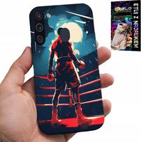 Etui Do Samsung Galaxy A21 - Boks Sporty Walki Bokserzy Wzory + Szkło