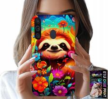Etui Do Samsung Galaxy A21 - Kolorowe Wzory Koala Zwierzęta + Szkło