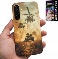Etui Do Samsung Galaxy A26 5G - Helikopter Wojskowy Czołg Militaria Case