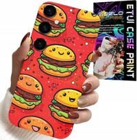 Samsung Galaxy A54 5G Tok - Aranyos, Mosolygós Hamburger Tok