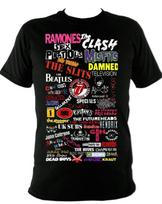 Roko ir pankų grupės unisex marškinėliai S