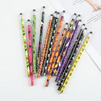 12 vienetų pieštukas 2B standartinis apvalus Velykų Helovino raštinės reikmenys mokinio prizas kawaii pieštukas