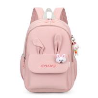 Woman Laptop Backpack Ribbons School New Cute Rabbit Schoolbag For Teenagers Girls Student Book Bag