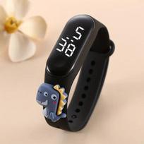 New Cartoon LED Meter 3 Action Figure Watch Band Electronic Watch Creative Student Plastic Bracelet CHILDREN'S Touch Watch juoda
