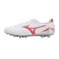 Mizuno Morelia Neo Round Toe Lace-Up AG Artificial Grass Synthetic Leather Kangaroo Football Shoes Unisex Football Shoes White P1GA243560 40.5