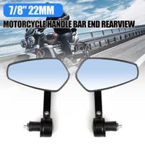 Universalūs 7/8  22mm Motociklų Vairo Galų Galinio Vaizdo Šoniniai Veidrodėliai CHINA