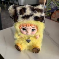 Letsvan WAKUKU Wakuku Fuzzy Trendy Fun Party Series Vinyl Doll Mystery Box Toy Kawaii Anime Figures Bag Pendant Gift
