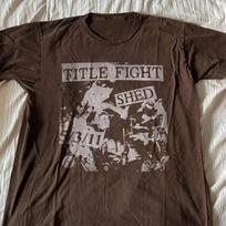 Title Fight juodi marškinėliai Dydis S-5XL medvilniniai vyriški Unisex AD613 Unisex marškinėliai XL
