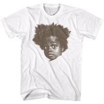 Little Rascals 1950's TV Show Buckwheat Big Eyes & Afro Men's T Shirt  Unisex T-Shirt S