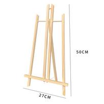 30cm/40cm/50cm Reguliuojamas Stalo Molbertas Lengvas Tapybos Eksponavimo Laikiklis Studentams Menininkams 50cm