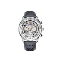 CITIZEN FF Šviesos energija varomas Kvarcinis Mechanizmas Karvės Odos Dirželis Laikrodis Vyriški Laikrodžiai Pilkas Ciferblatas CA4500-24H Gray Dial CA4500-24H gray