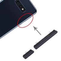 „Samsung Galaxy S10e“ maitinimo mygtukas ir garsumo valdymo mygtukas juoda