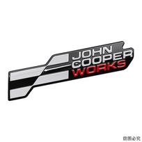 1 vnt. ABS automobilio galinės bagažinės emblemos lipdukai logotipui JOHN COOPER WORKS F54 R50 R52 R55 R56 R53 Šoniniai lipdukai Ženklelis Automobilio aksesuarai