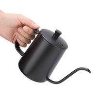 Stainless Steel Gooseneck Tea Kettle 600ml Capacity Drip Pot Gooseneck Kettle  Coffee Brewing