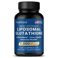 Didelės koncentracijos liposominis glutationas, su vitaminu C, 120 kapsulių 120 Capsules
